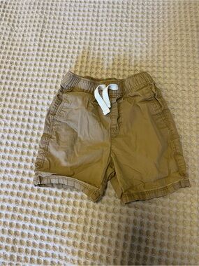 5 for $10 Old Navy Boys Khaki Drawstring Shorts with White Tie